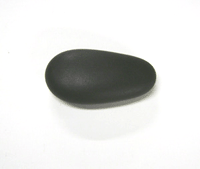 Smooth contoured massage stone